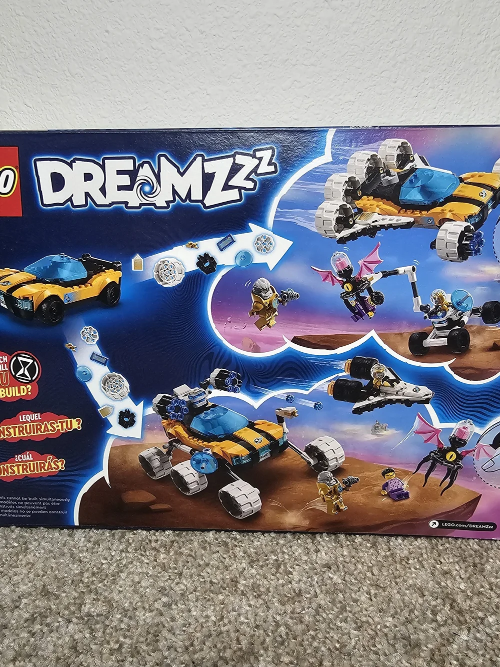 Lego Dreamzzz Space Rescue Craft - Blue, Yellow & White